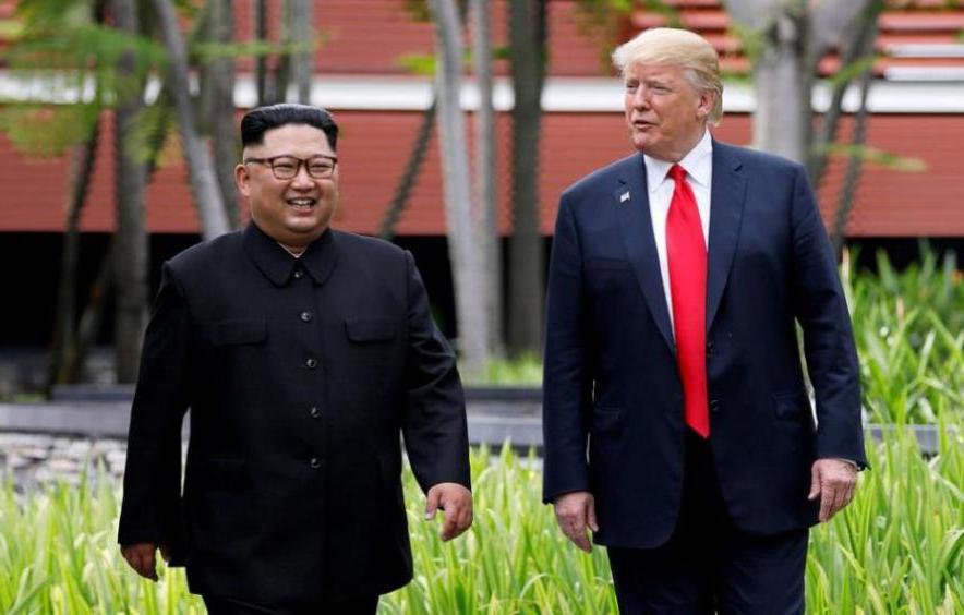 Trump and Kim Jong Un